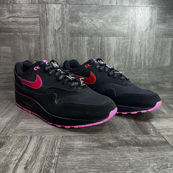 Nike Air Max 1 PRM Men's size 10 Valentine's Day Black HV2302-001 - Picture 3 of 9